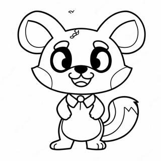 Halaman Mewarnai Aggretsuko | Halaman mewarnai Aggretsuko