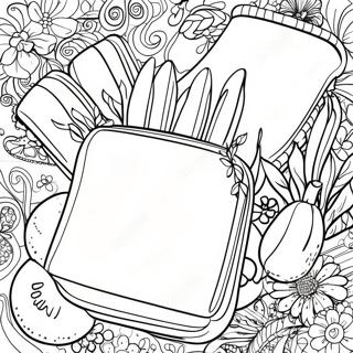 Halaman Mewarnai Menu | Halaman mewarnai Menu