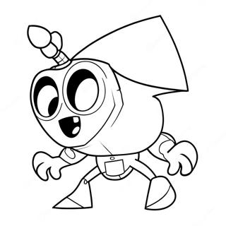 Invader Zim Halaman Mewarnai