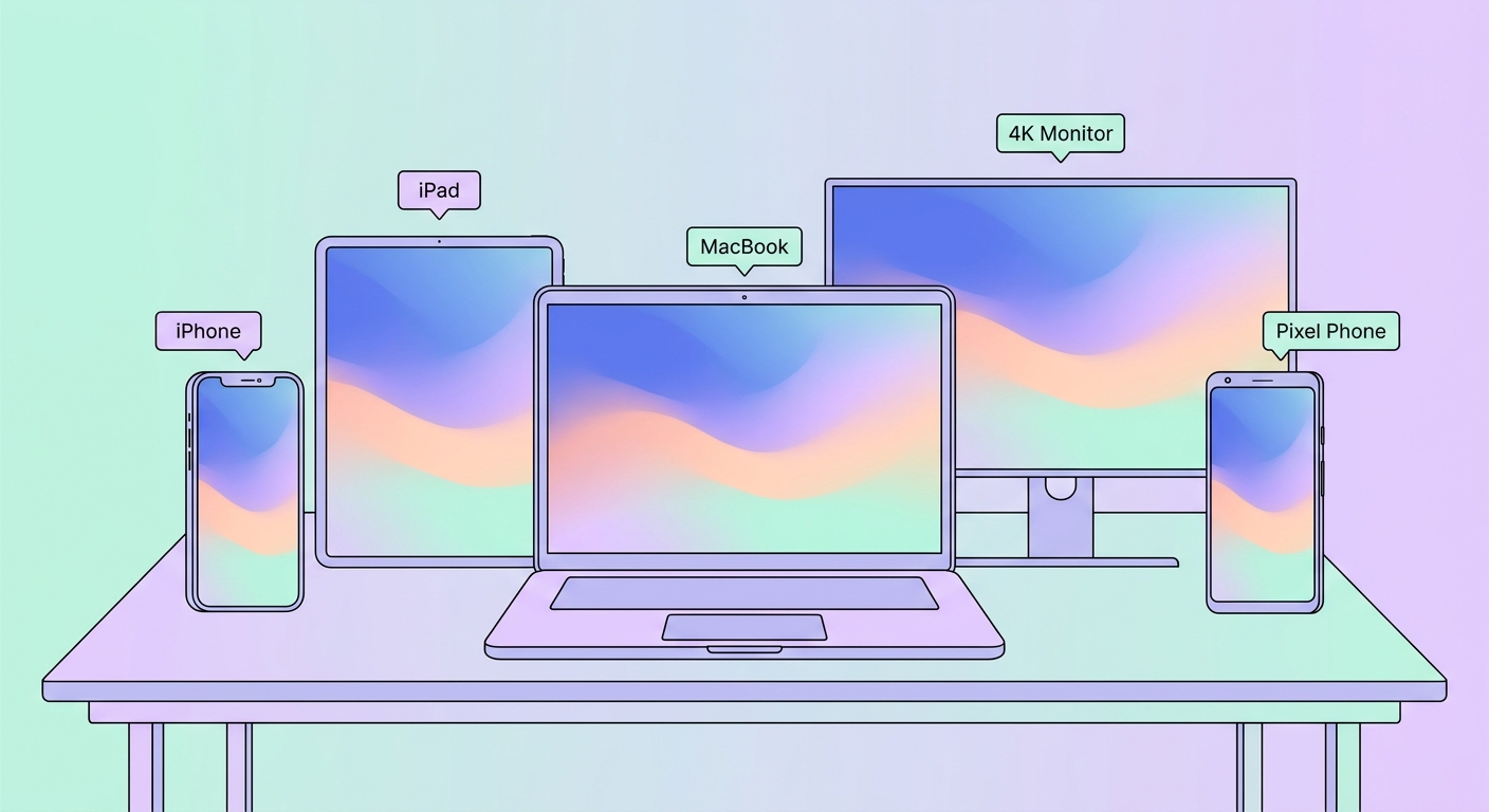 Resolusi Wallpaper per Perangkat — Referensi 2026