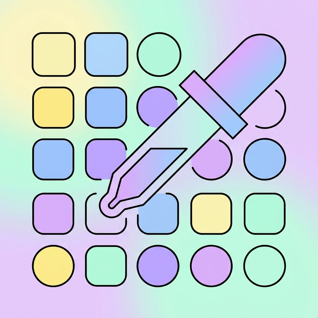 Alat Warna ilustrasi alat
