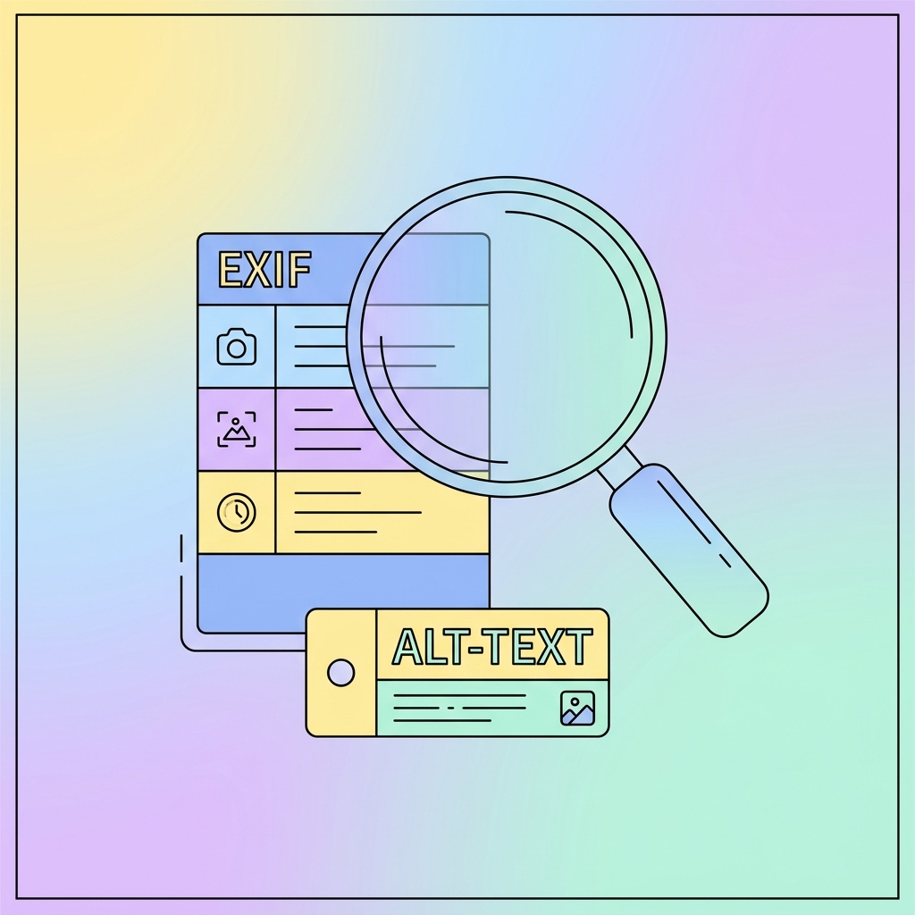 Metadata & Aksesibilitas ilustrasi alat